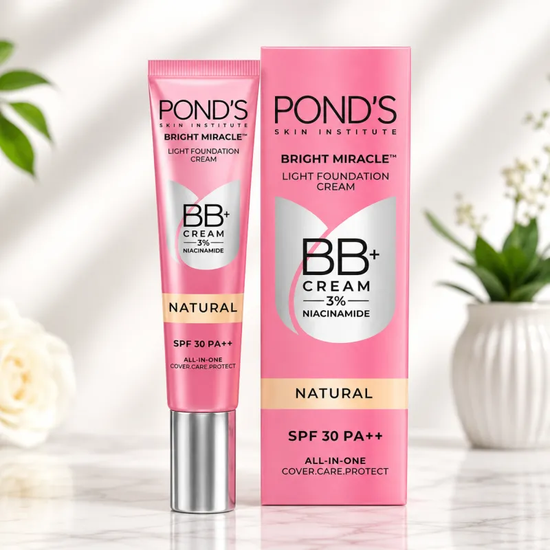 Pond's Bright Miracle BB+ Cream Light Foundation - Natural - SAJ