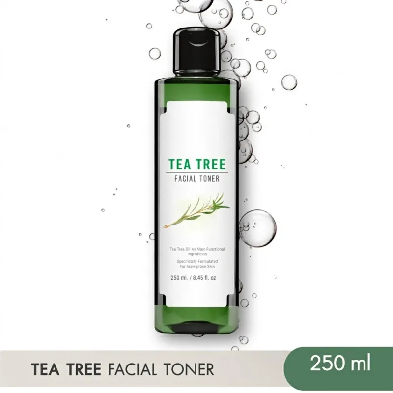 SKAT Tea Tree Facial Toner 250ml – Pore Tightening & Oil Control Toner for Acne-Prone Skin - SAJ